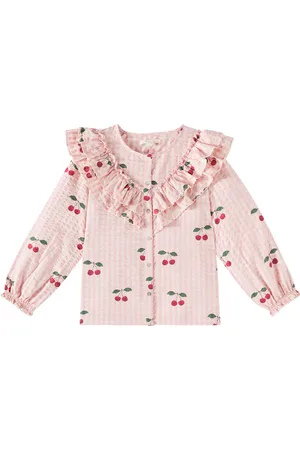 Konges Sløjd Konges SlÃ¸jd Kim ruffled printed cotton blouse