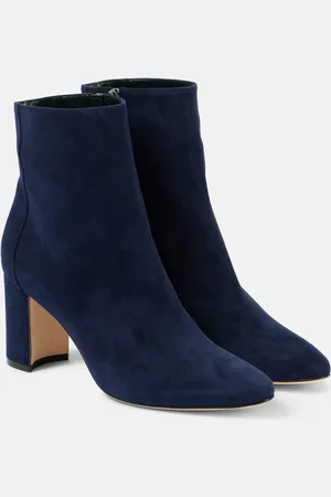 Manolo Blahnik Rosie suede ankle boots