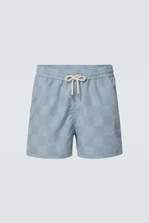 Frescobol Carioca Copa Check Rio checked swim trunks