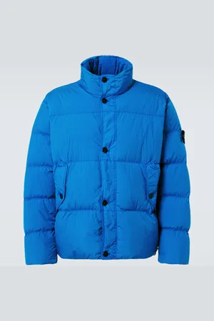 Stone Island Crinkle Reps Compass down jacket