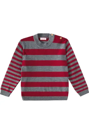 La Coqueta Bromo striped wool sweater