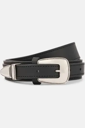 LEMAIRE Minimal Western leather belt