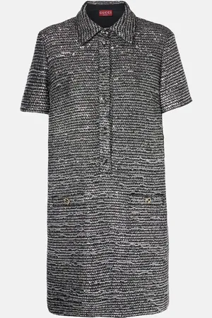 Gucci Sequined polo dress