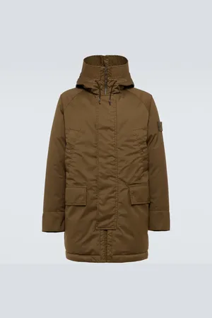 Stone Island Ghost Compass virgin wool twill down jacket