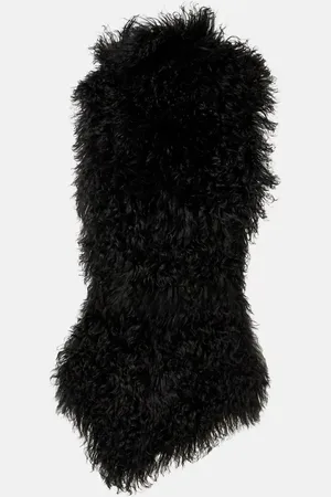 Alexander McQueen Shearling top
