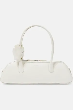 MAGDA BUTRYM Brigitte floral-appliquÃ© leather shoulder bag