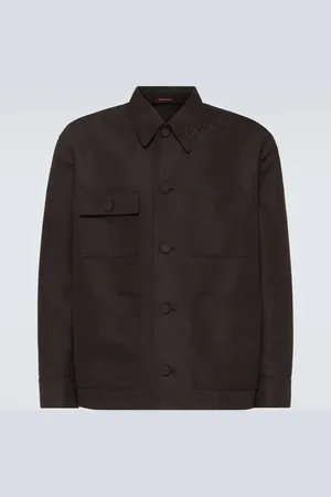 Gucci Technical cotton-blend jacket