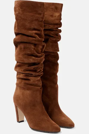 Manolo Blahnik Calasso 90 suede knee-high boots