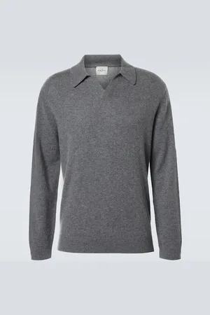 LE KASHA Gibson cashmere polo sweater