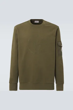 Moncler Logo cotton jersey sweatshirt