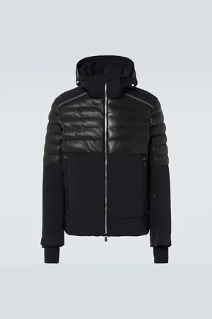 Toni Sailer Lorenz faux leather ski jacket