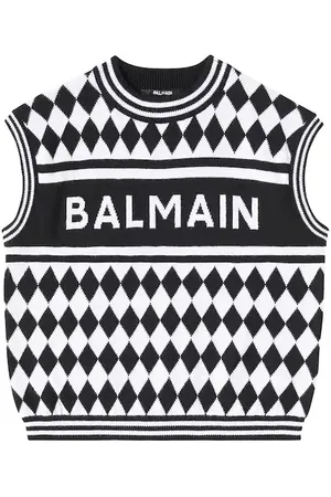 Balmain Cotton sweater vest
