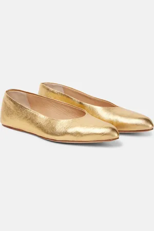 GABRIELA HEARST Andre metallic leather ballet flats