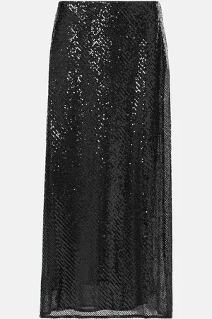 RIXO London Ardith sequined maxi skirt
