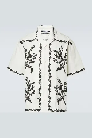 Jacquemus La Chemise Jean printed cotton bowling shirt