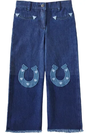 Stella McCartney Patch-appliquÃ© straight jeans