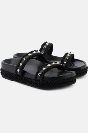 VALENTINO GARAVANI Rockstud leather sandals
