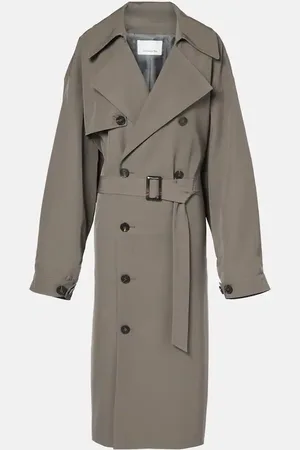 The Frankie Shop Mavis oversized trench coat