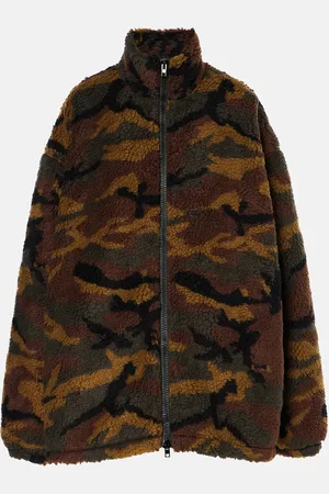 Vetements Camo fleece jacket