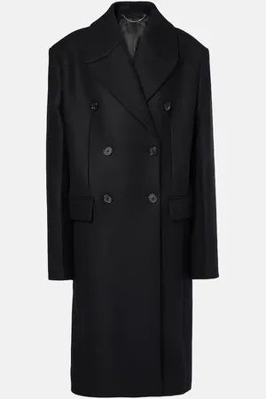 Totême Double-breasted wool-blend coat