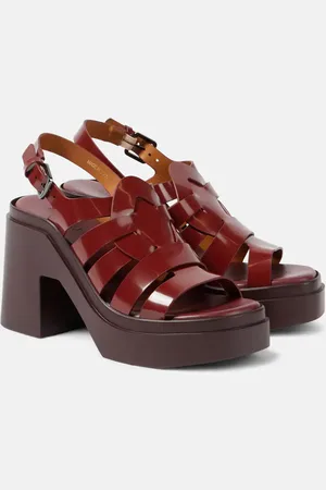 Robert Clergerie Nindy leather platform sandals