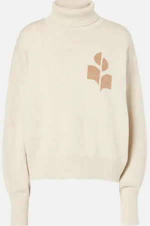 Marant Etoile Nash cotton and wool turtleneck sweater