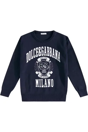 Dolce & Gabbana Printed cotton sweater