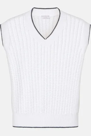 Brunello Cucinelli Cotton sweater vest