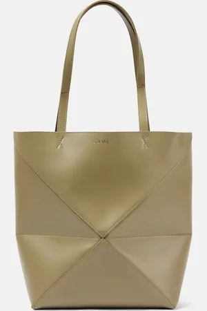 Loewe Puzzle Fold Medium leather tote bag