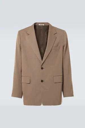 Auralee Wool gabardine blazer