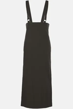 LEMAIRE Cotton-blend midi skirt