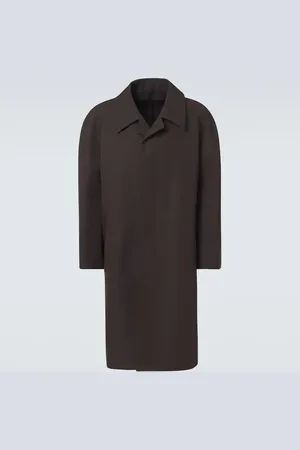 LEMAIRE Wool and cotton-blend car coat