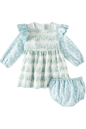 Stella McCartney Baby printed dress and bloomers set