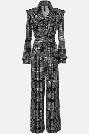 Norma Kamali Plaid jumpsuit