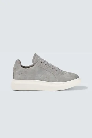 Alexander McQueen Oversized Retro suede platform sneakers