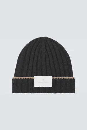 Brunello Cucinelli Ribbed-knit cashmere beanie