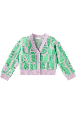 Stella McCartney Logo appliquÃ© cardigan