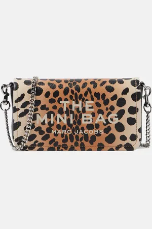 Marc Jacobs The Mini cheetah-print leather crossbody bag