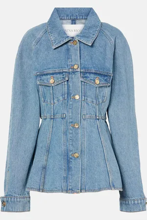 Nina Ricci Peplum denim jacket