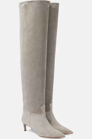 ULLA JOHNSON Carolina 55 suede over-the-knee boots