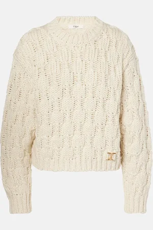 Chloé ChloÃ© Wool, silk, and cashmere sweater