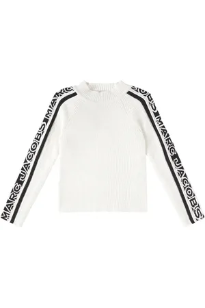 Marc Jacobs Logo ribbed-knit cotton-blend sweater