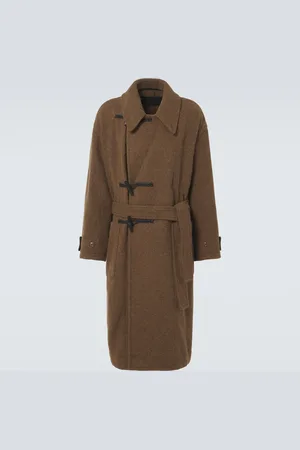 LEMAIRE Wool and alpaca duffel coat