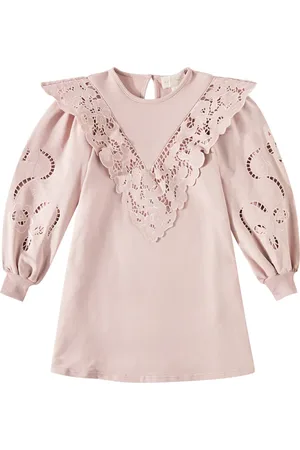 Petite Amalie Cutout cotton dress