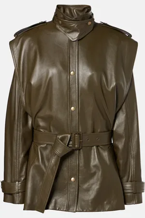 Chloé ChloÃ© Oversized leather jacket