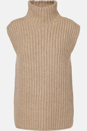The Row Ilena cashmere and silk top