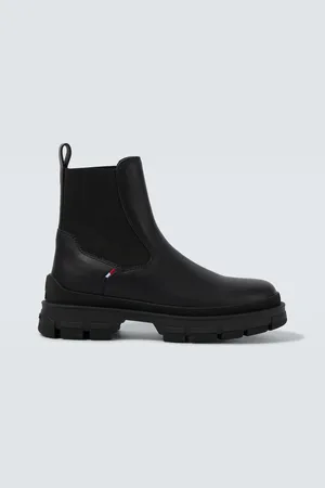 Moncler Hevea leather Chelsea boots