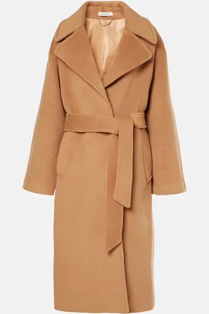 JACQUES WEI Wool wrap coat