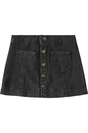 Rylee + Cru Denver denim miniskirt