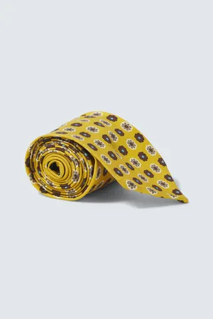 Rubinacci Printed silk tie